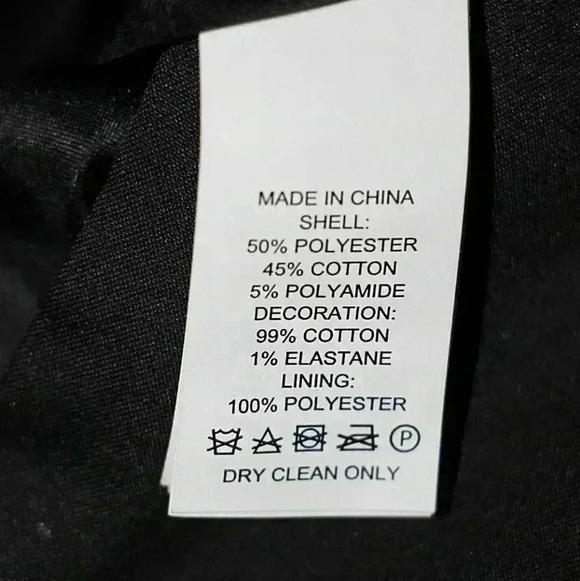 NWOT Kate Spade Black Tiger Lily Applique Fit & Flare Dress sz 4 - Picture 9 of 16